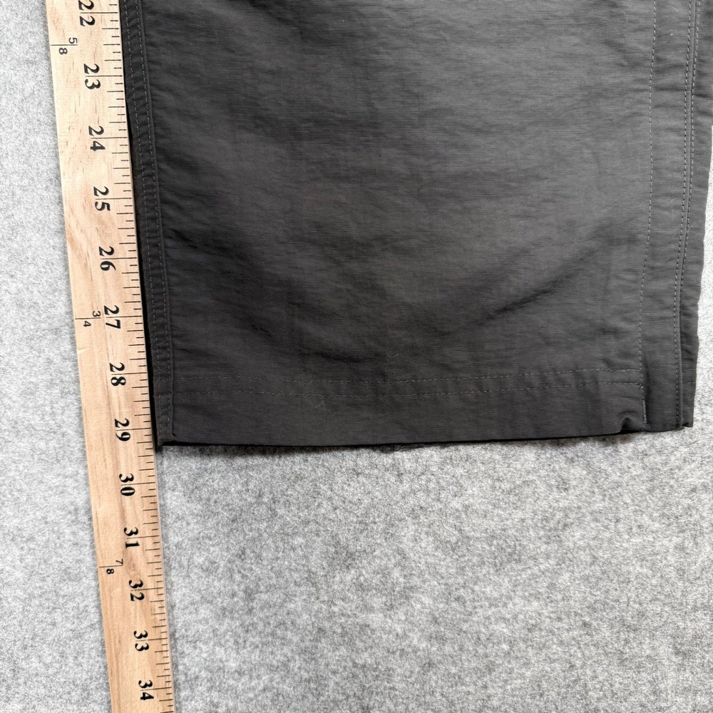 The North Face Mens Paramount Convertible Hiking Pants Gray Nylon Zip Off Large - Picture 10 of 16